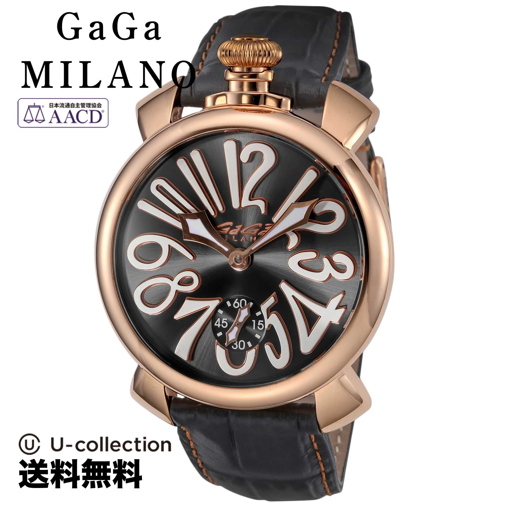 驚きの価格が実現！】 【腕時計】GaGa MILANO MANUALE 48mm メンズ