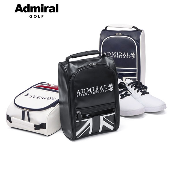 シューズケース スポーツ メンズ レディース ゴルフ 靴 バッグ シューズバッグ 大人 シューズ入れ 靴入れ おしゃれ シューズ袋 ポーチ 大きめ シューズケーストラディショナル ADMZ3BE1