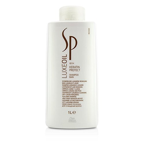ウエラ SP リュクス オイル ケラチンプロテクトシャンプー (軽やかで輝くような洗い上がり) 1000ml/33.8oz並行輸入品