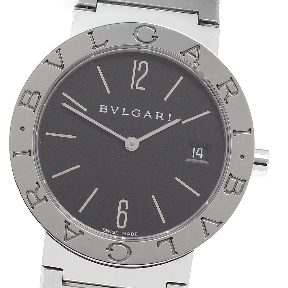 ブルガリ BVLGARI BB33SS ブルガリブルガリ デイト クォーツ メンズ _878916【中古】