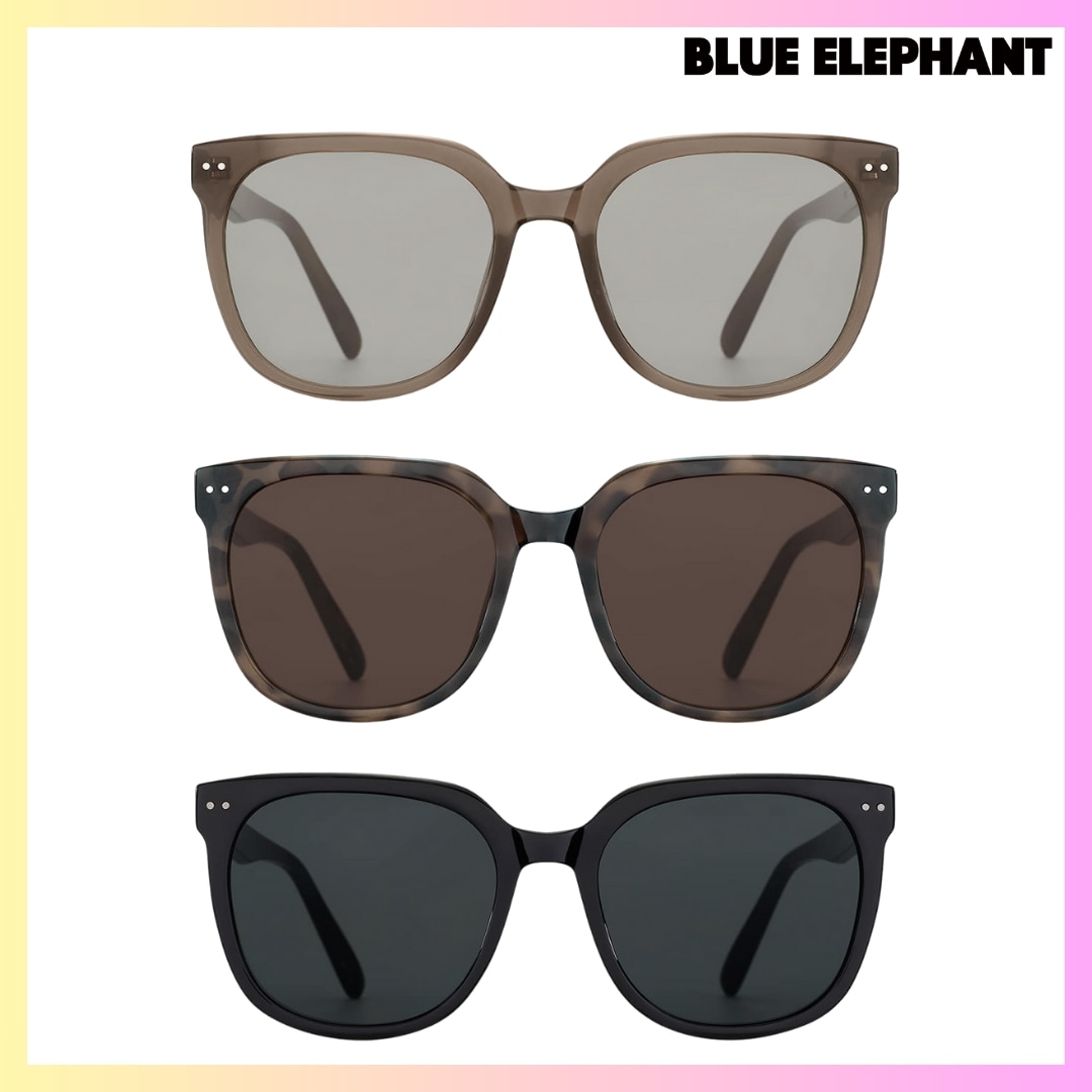 HANI - 3 色 + FREE OMAKE サングラス ブランド 韓国ファッション レディース 眼鏡 度あり 度なし 度付きメガネ 眼鏡 乱視 6,081円