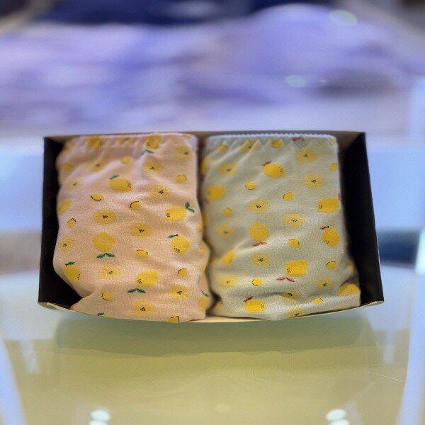 PT7259_レモンモーダル女性綿スパンパンツ2枚