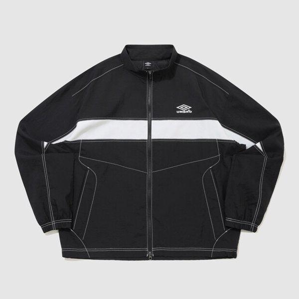 クリスピー タスラン 長袖ウインドブレーカージャケット BLACK UR224CJK59 BLK0