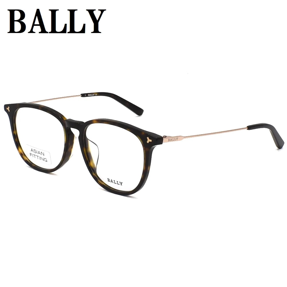 バリーBY5048D 052 53 メガネ 眼鏡 アイウェア アジアンフィット フレーム 鼻あて レディース ハバナ ゴールド