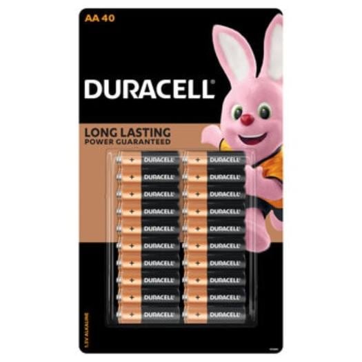 【倉庫直送】デュラセル　アルカリ単3電池　40本 x 2個セット
