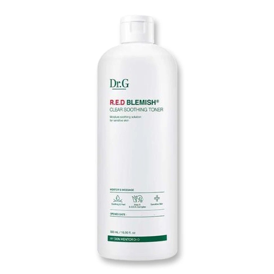 【大容量／敏感肌ケア】レッドブレミッシュクリアスージングトナー 500ml 鎮静×うるおいチャージ化粧水