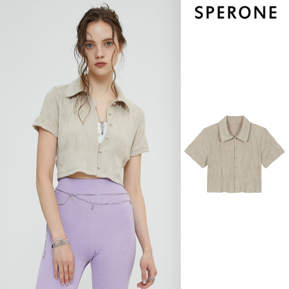 [SPERONE] Wavy Shirt