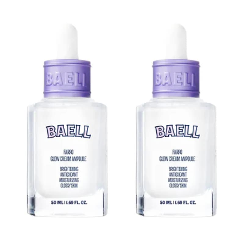 [ BAELL ][1+1] ファロ グロウ クリーム アンプル 50ml+50ml / 韓国コスメ