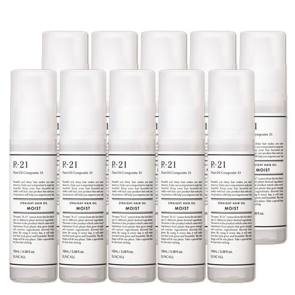 ストレート ヘアオイル モイスト 100mL 10個 セット