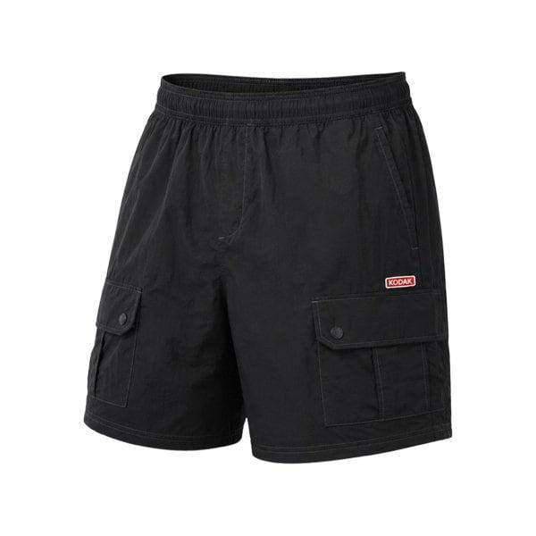 [テック価格89000ウォン] 男女共用冷感夏軽量3部ポケットハーフパンツFM1K5223LHPU1-BLK