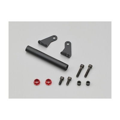 他サイト： D17868 Ninja250/250R専用 マルチバーホルダー レッド クランプバーの商品画像