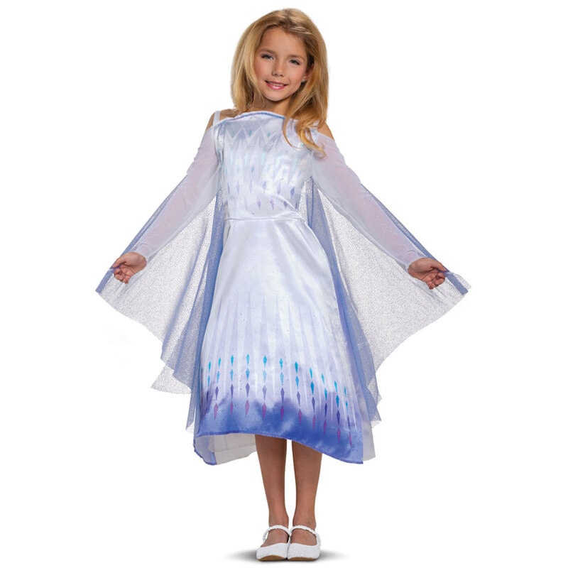 コスプレ 仮装 エルサ S.E.A. クラシック 子供用 S(4-6x) 【 コスプレ 衣装 ハロウィン 仮装 コスチューム 子供 アニメ キッズ ディズニープリンセス グッズ アナと雪の女王 正規ラ