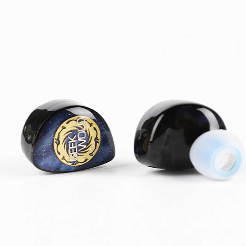 GEEKWOLD　カナル型イヤホン GeekWold 本格的IEM 8BA＋2ピエゾ・エレクトロニック＋1平面ドライバー＋1ダイナミックドライバー 搭載機 ［φ4.4mm バランスプラグ］　GK300