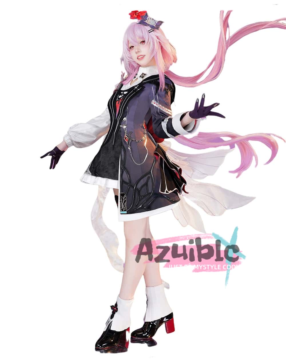 Azuiblc 崩壊スターレイル 長夜月 コスプレ衣装　Evernight　黄金裔　コスチューム　オンパロス英雄記