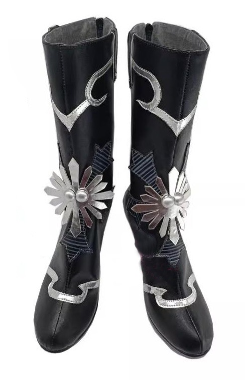 コスプレ靴 黒執事 シエル ファントムハイヴ 15周年 下駄 シューズ 長靴 コスプレ クリスマス ハロウィン