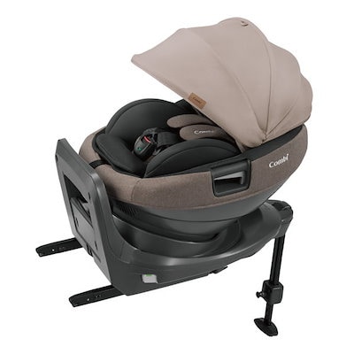 他サイト： チャイルドシート ホワイトレーベル THE S ISOFIX エッグショック ZC-690 ベージュ (新生児～4歳まで) 【保証期間：4年】の商品画像