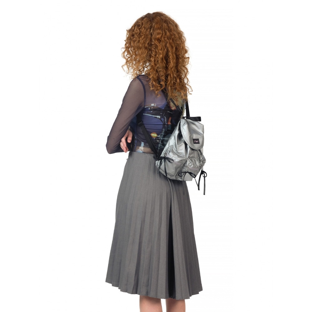 フェネックベリーポケットバックパックシルバー