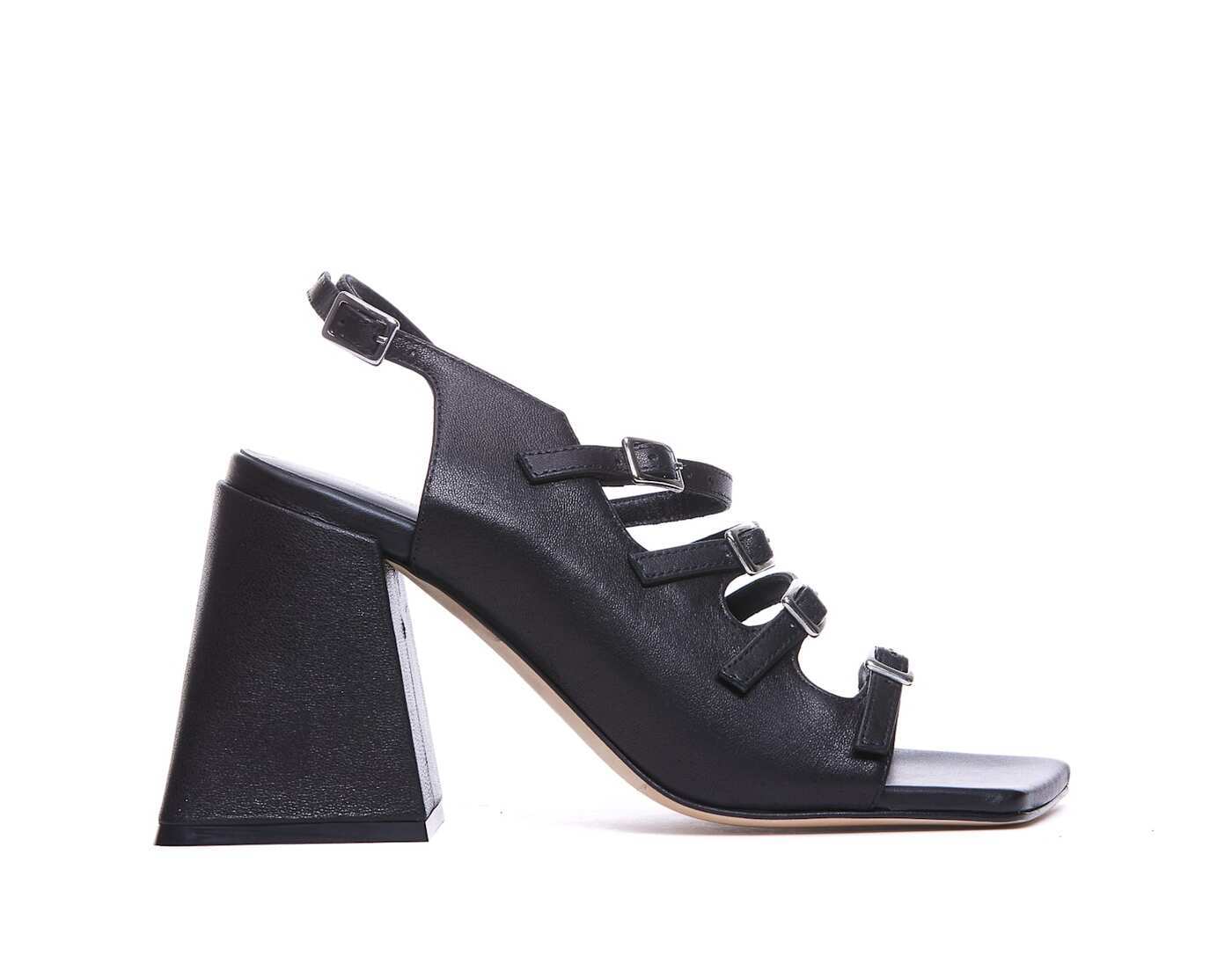 1G3850DG46G200101 ブラック 春夏2025 サンダル レディース ia