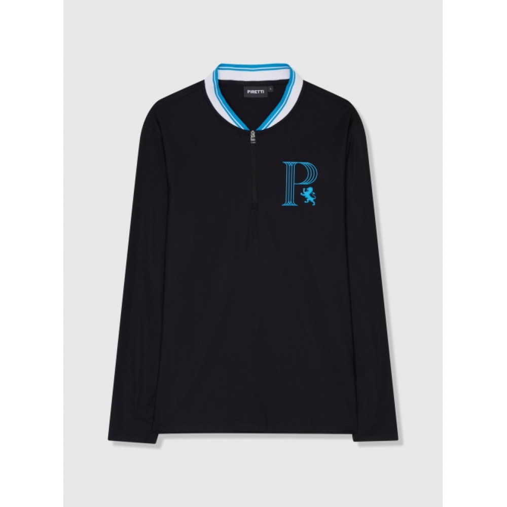 ピレッティルーカクールロングスリーブ Tシャツ M_ブラック