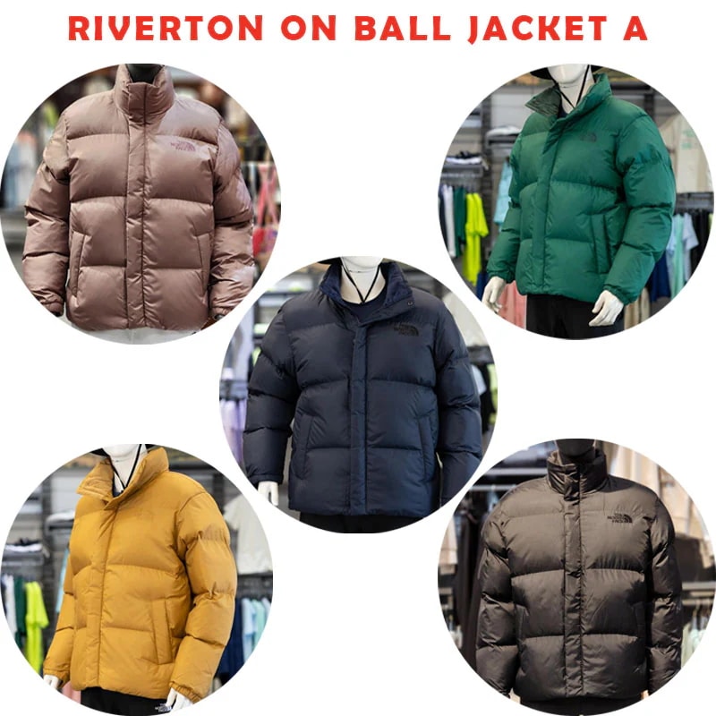 韓国正規品保証 関税負担なし NI3NQ50J RIVERTON ON BALL JACKET A デイリー 基本 着装 男子 女子 人気 韓国 ファッション 男女共用 アウトドア