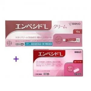 エンペシドL 膣カンジダ再発治療薬セット クリーム10g+膣錠6錠 【第一類医薬品】 ご購入後・薬剤師からのメール(Qpost)に必ずご返信ください 【2日以内にご返信がなければキャンセルします】
