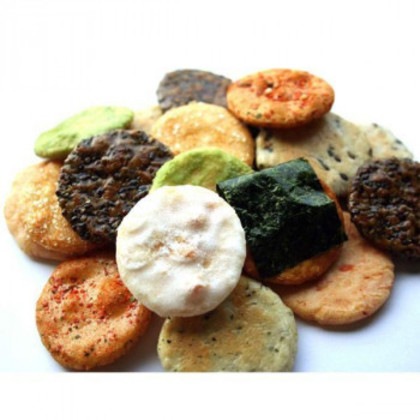 埼玉の名産 小丸せんべい美ッ久寿(ミックス)小丸 400g ×2箱セット