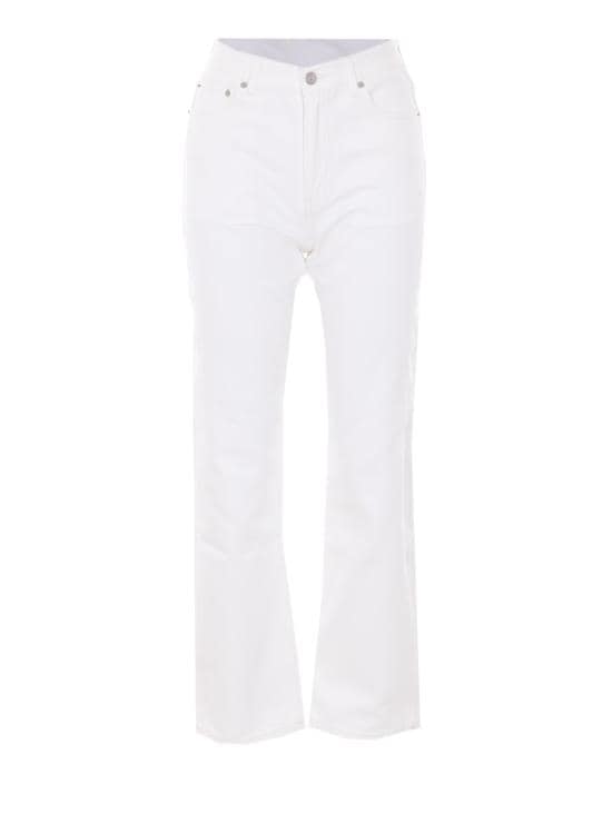 DUNST Women Denim Pants UDPA6A207OW OFF WHITE White