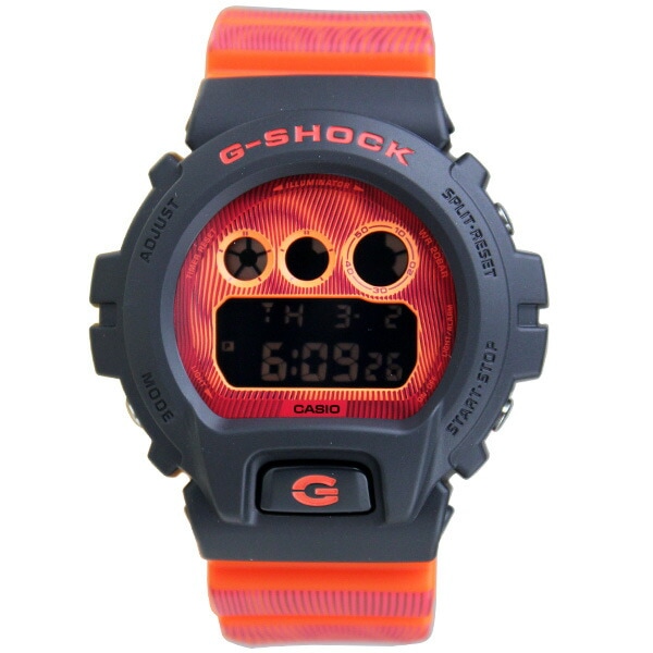 カシオ G-SHOCK ジーショック 腕時計 メンズ オレンジ Time distortionシリーズ DW-6900TD-4