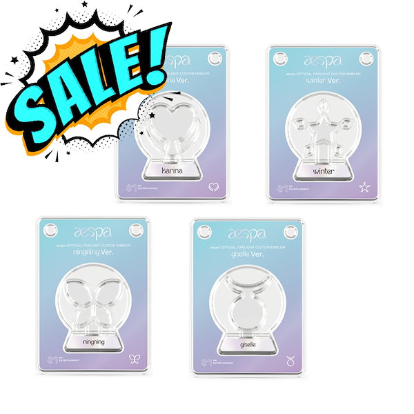 aespa 公式 ペンライト aespa ペンライト ウィンターエンブレム付