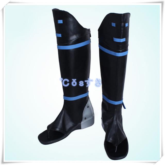 【全店任意2枚購入で100円OFF】甲鉄城カバネリ 無名 むめい 戦闘　靴下付 コスプレブーツ 靴 コスプレシューズ cosplay イベント ハロウイン パーティー 仮装