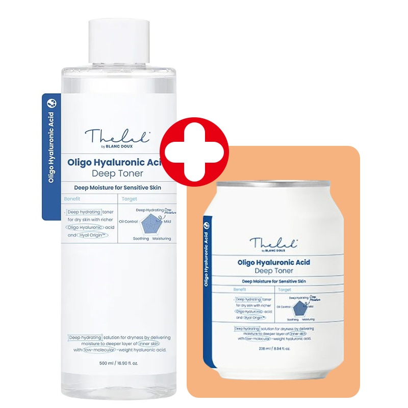 [500ml+238ml refill] [thelab by blanc doux]オリゴヒアルロン酸5000トナー/ the lab トナー