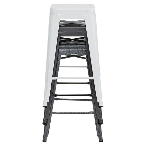 ハイスツール 椅子 スチール おしゃれ スタイリッシュ 重ねられる スタッキング 7,588円