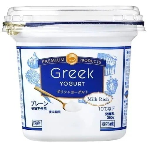 ［冷蔵］クリエイト ギリシャヨーグルト 350g×6個 プレーン