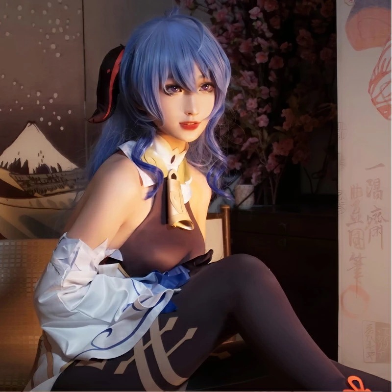 TK人気新品 最低価!格!原神 げんしん genshin 甘雨 かんう カンウ コスプレ 衣装 コスチューム コミケ ハロウィン 衣装 コスプレ 衣装 cosplay イベント パーティー 変装 仮