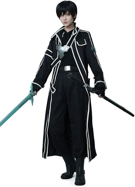 [Sky]メンズ剣士コスプレ衣装 ベルトとアクセサリー付きコスチューム