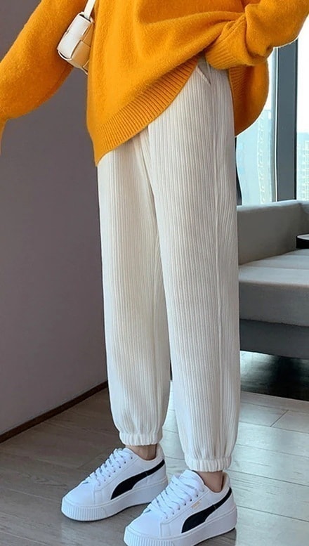 人気品超目玉裏起毛スエットパンツレディース秋冬暖かアウトドア防寒スポーツウエアルームパンツ厚ボア付き