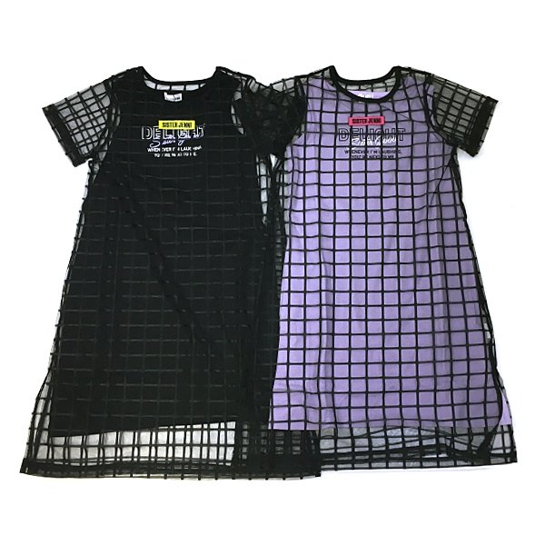 30 Off セール 返品交換不可 Sister Jenni 最大54 Offクーポン 子供服 シスタージェニィ Je 21春夏 チェックチュールワンピセット