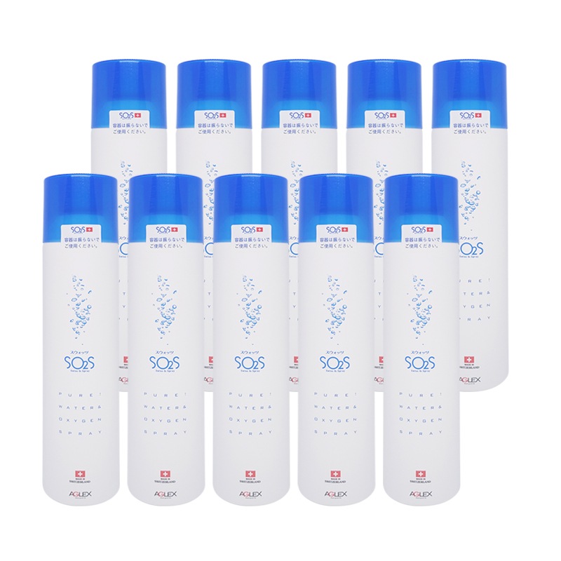 【正規品】スウォッツ 300ml 10本セット SO2S アグレックス バイオプトロン　化粧水スプレー スプレーミスト / T001