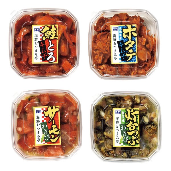 海鮮おつまみ亭4種詰合せ 各1個/4個入り ZOA114860007