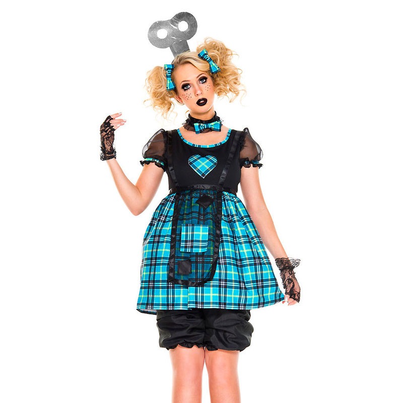 コスプレ 仮装 ねじまき人形 ML 【 コスプレ 衣装 ハロウィン 仮装 コスチューム レディース ドール パーティーグッズ 余興 大人用 女性用 】