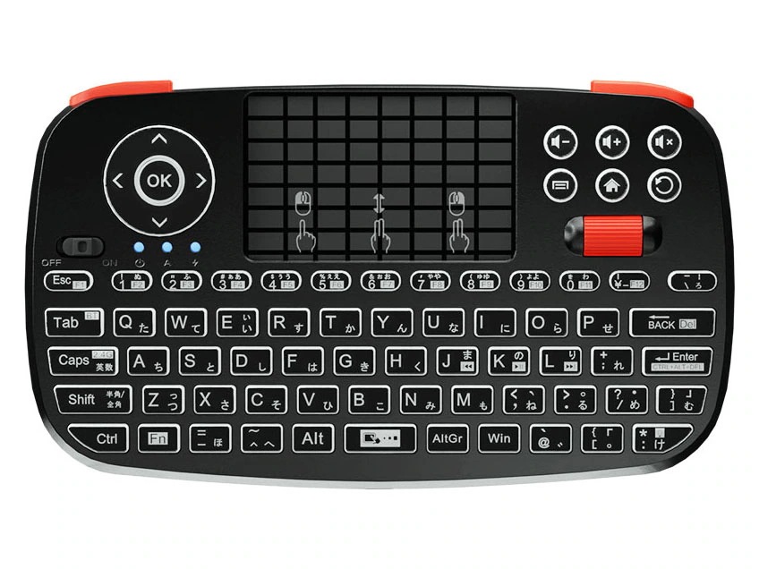 SD-KB24GBT(C) 無線 キーボード タッチパッド搭載