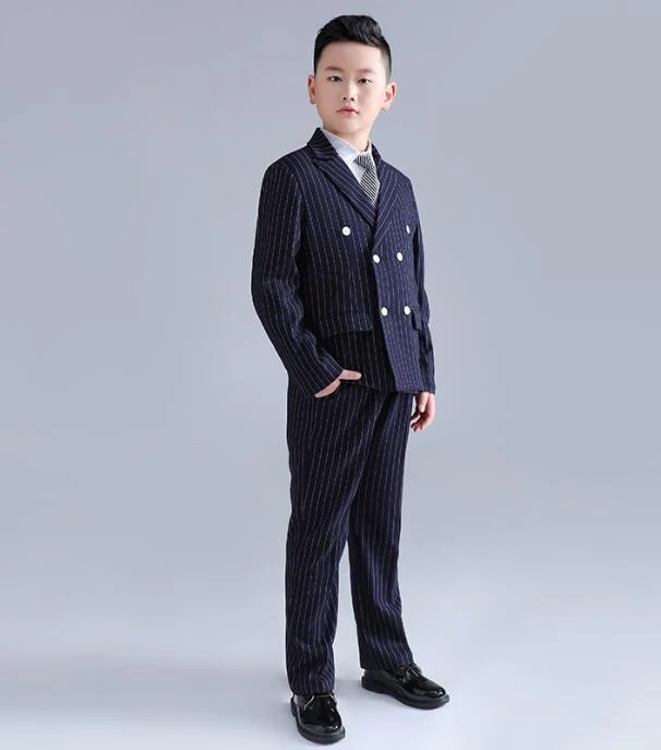 子供スーツ 男の子フォマールスーツセットアップ ボタンスーツ 大きいサイズ4点セット ５点セット長袖 加肥 加大 長ズボン ベスト ネクタイ シャツ 選択可 KIDS SUITS 紳士服 発表会