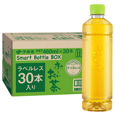 他サイト： 伊藤園 ラベルレス おーいお茶 緑茶 460ml×30本 スマートボトルの商品画像