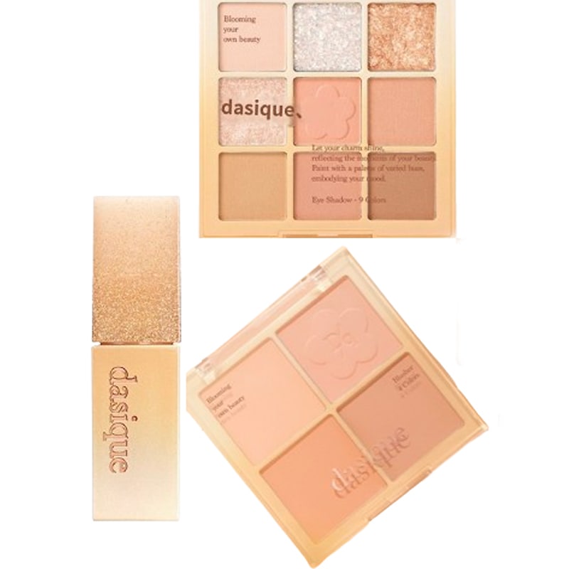 [ゴールデンフラワーSET] シャドウパレット + ブレンディングムードチーク + ジューシーデューイティントSET