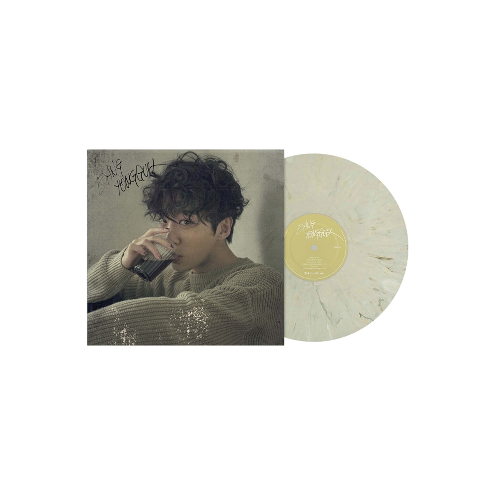 BANGYONGGUK - BANGYONGGUK / Limited Edition LP / MARBLE MILKY COLOR / Numbering LP