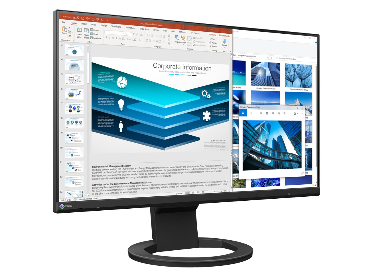 FlexScan EV2480-ZBK [23.8インチ ブラック] PCモニター