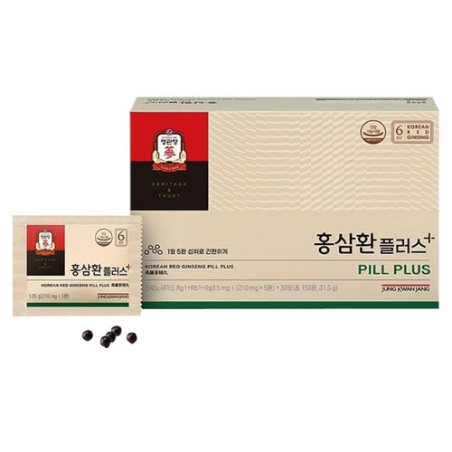 紅参丸プラス 210mg×150丸 高麗人参 紅参 健康補助食品 韓国食品