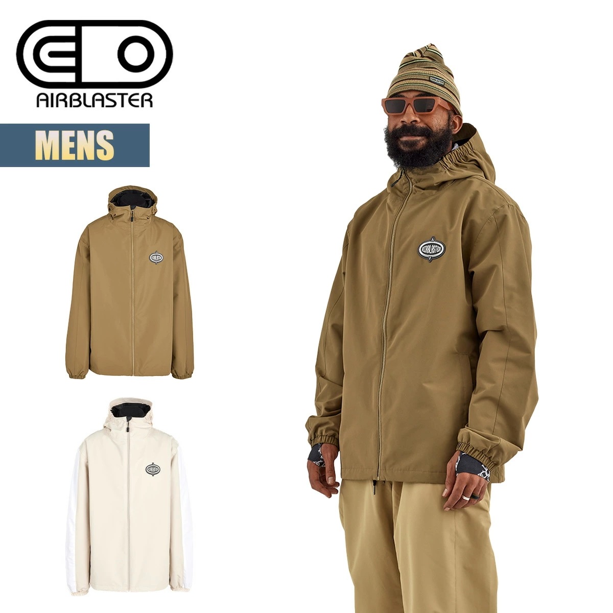 エアブラスター スノーボードウェア メンズ ジャケット AIR BLASTER Mens ACCESS JACKET アクセス ジャケット 防水 ストリート シンプル マイケル・マクダニエル