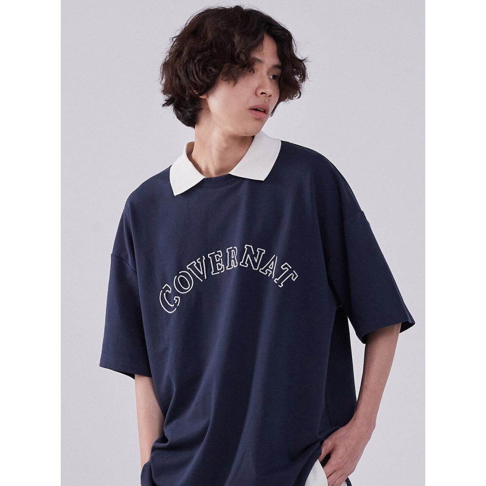 コバーナット 24SS アーチユニフォーム Tシャツネイビー