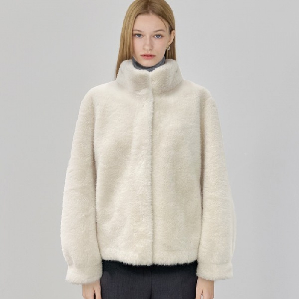 (リアーナニューヨーク) ハイネックファーマスタングジャケット